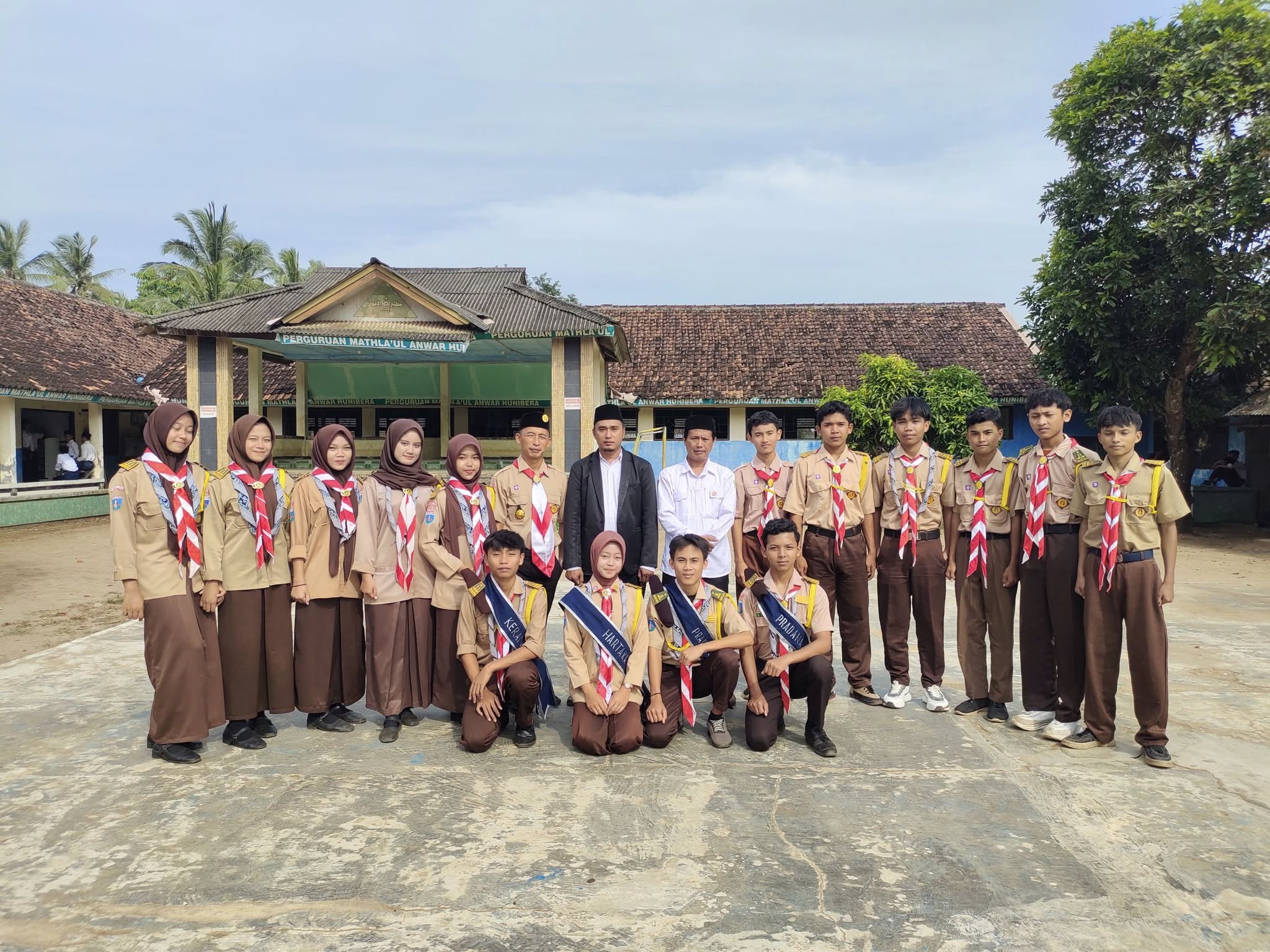 Pelantikan Pengurus PRAMUKA Masa Bhakti 2024-2025.